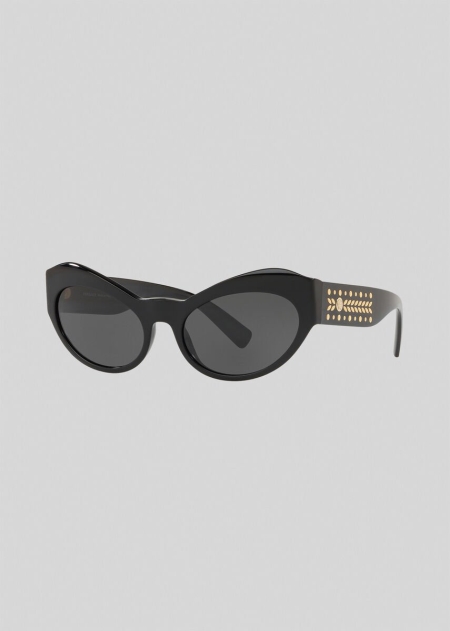 Ochelari de Soare Versace Medusa Leaves Cat-Eye Dama | IUAXDCF-69